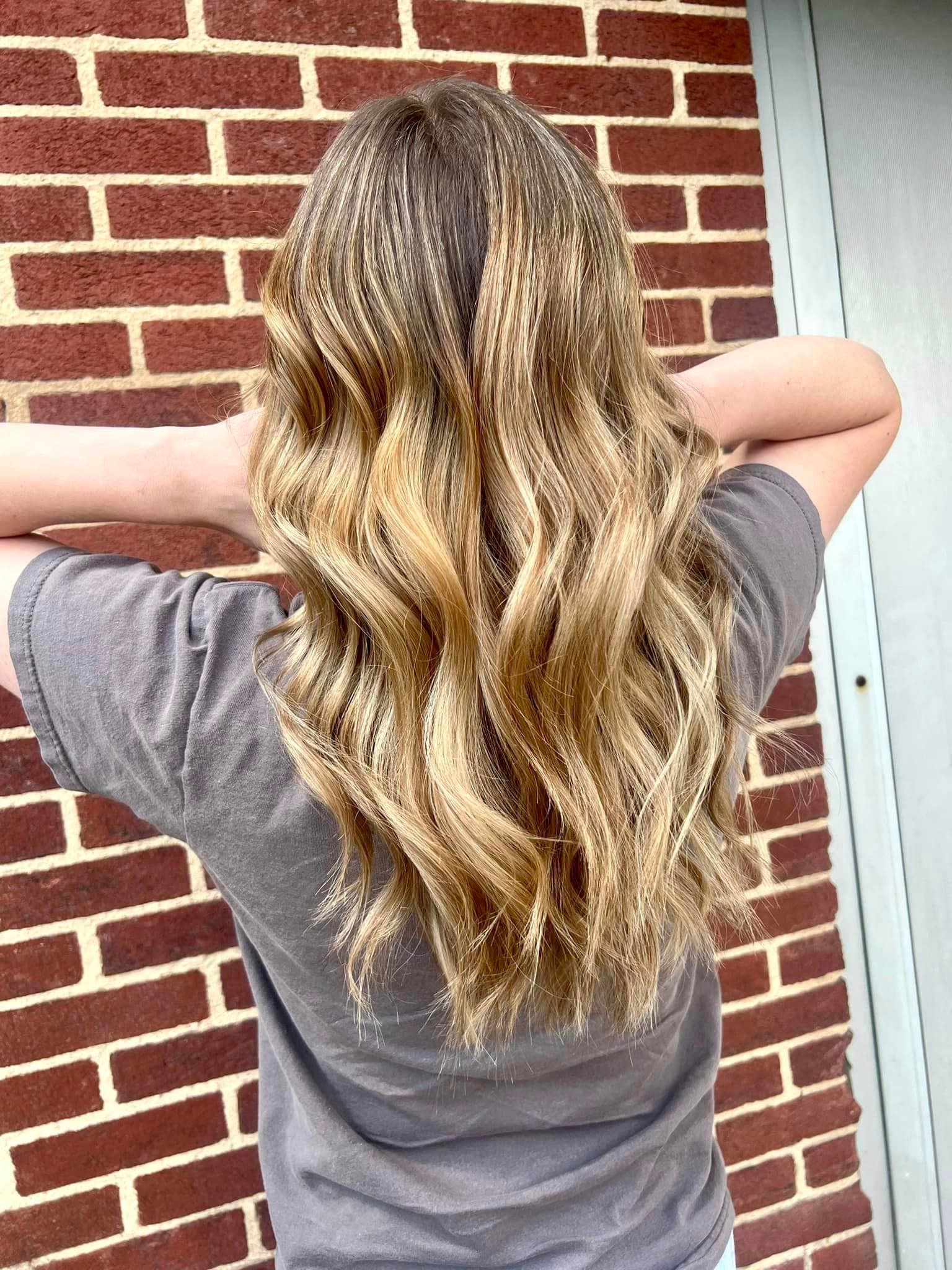 Blonde balayage by Hair Mafia in Altoona